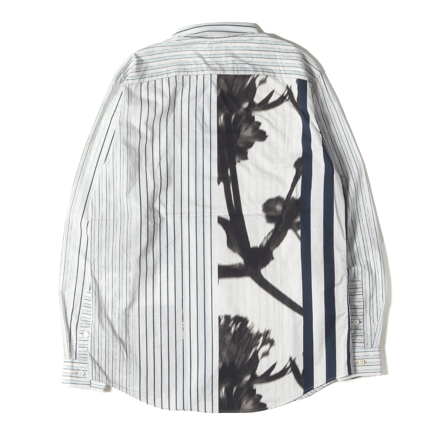 20SS グラフィック ストライプ コットンブロード シャツ