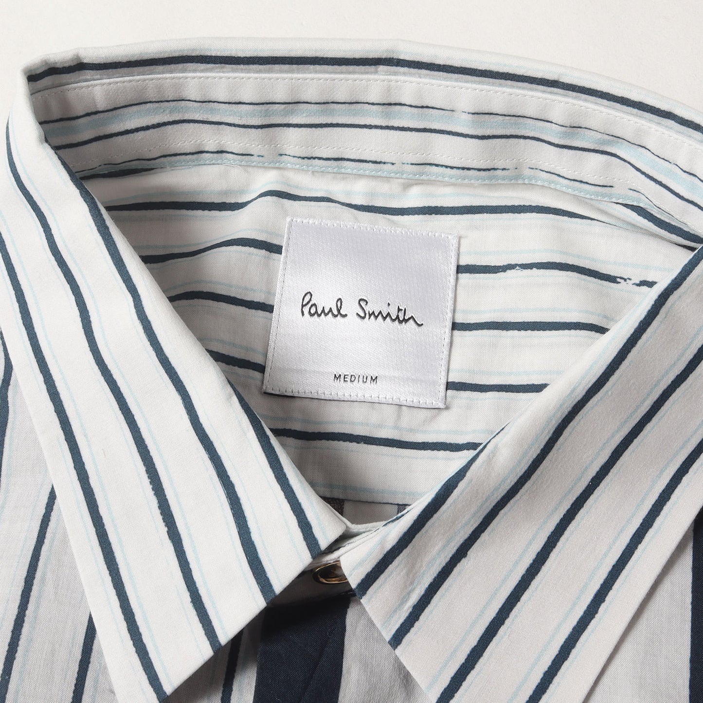 20SS グラフィック ストライプ コットンブロード シャツ