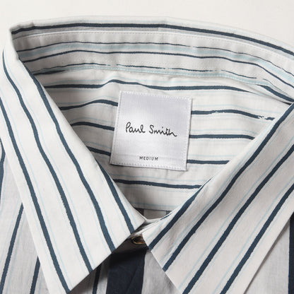 20SS グラフィック ストライプ コットンブロード シャツ