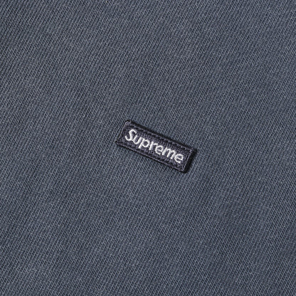 24SS オーバーダイ スモールBOXロゴ ジップ スウェットパーカー(Overdyed Small Box Zip Up Hooded Sweatshirt)