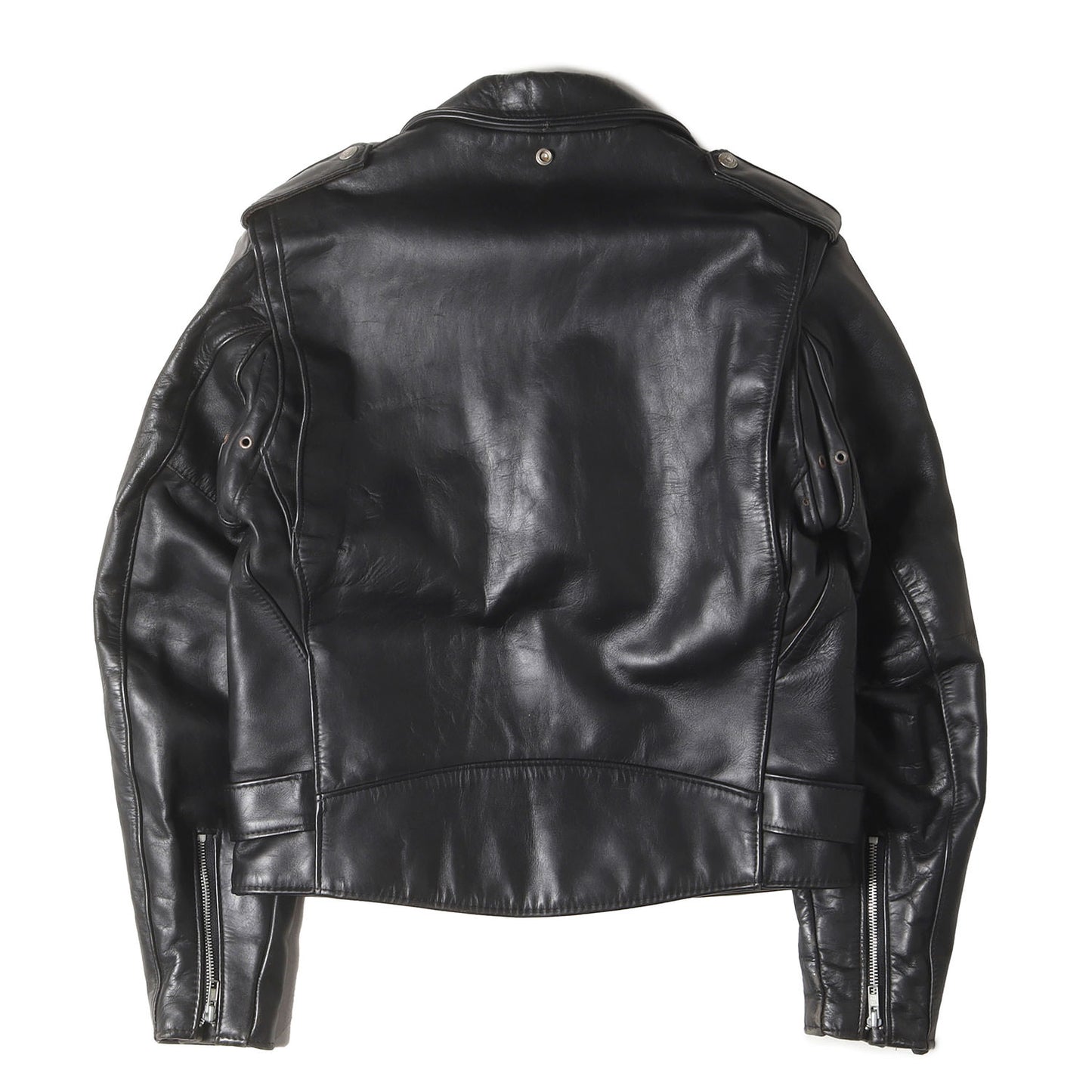 [USA製 618] 90s ステアハイドレザー ダブル ライダースジャケット