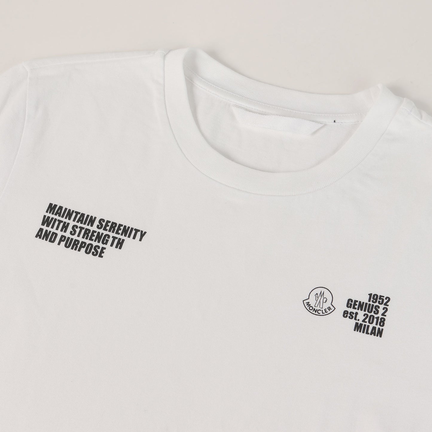 21SS GENIUS 2 1952 ロゴプリント クルーネック Tシャツ(MAGLIA T-SHIRT)