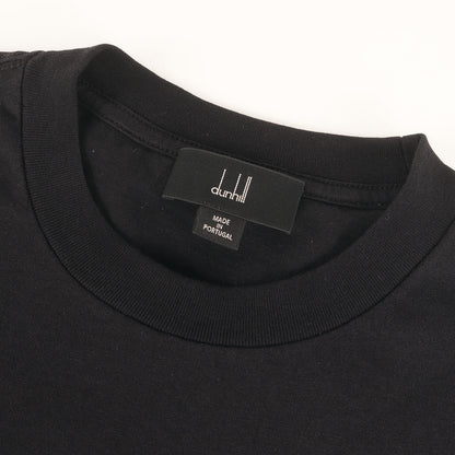 近年モデル チェーン刺繍ロゴ クルーネック Tシャツ