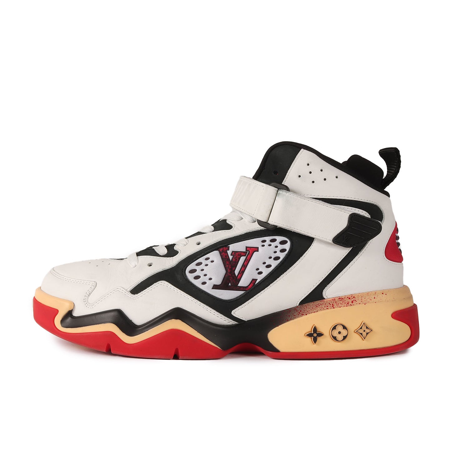 22AW LV トレイナー2 ベルクロ レザー スニーカー