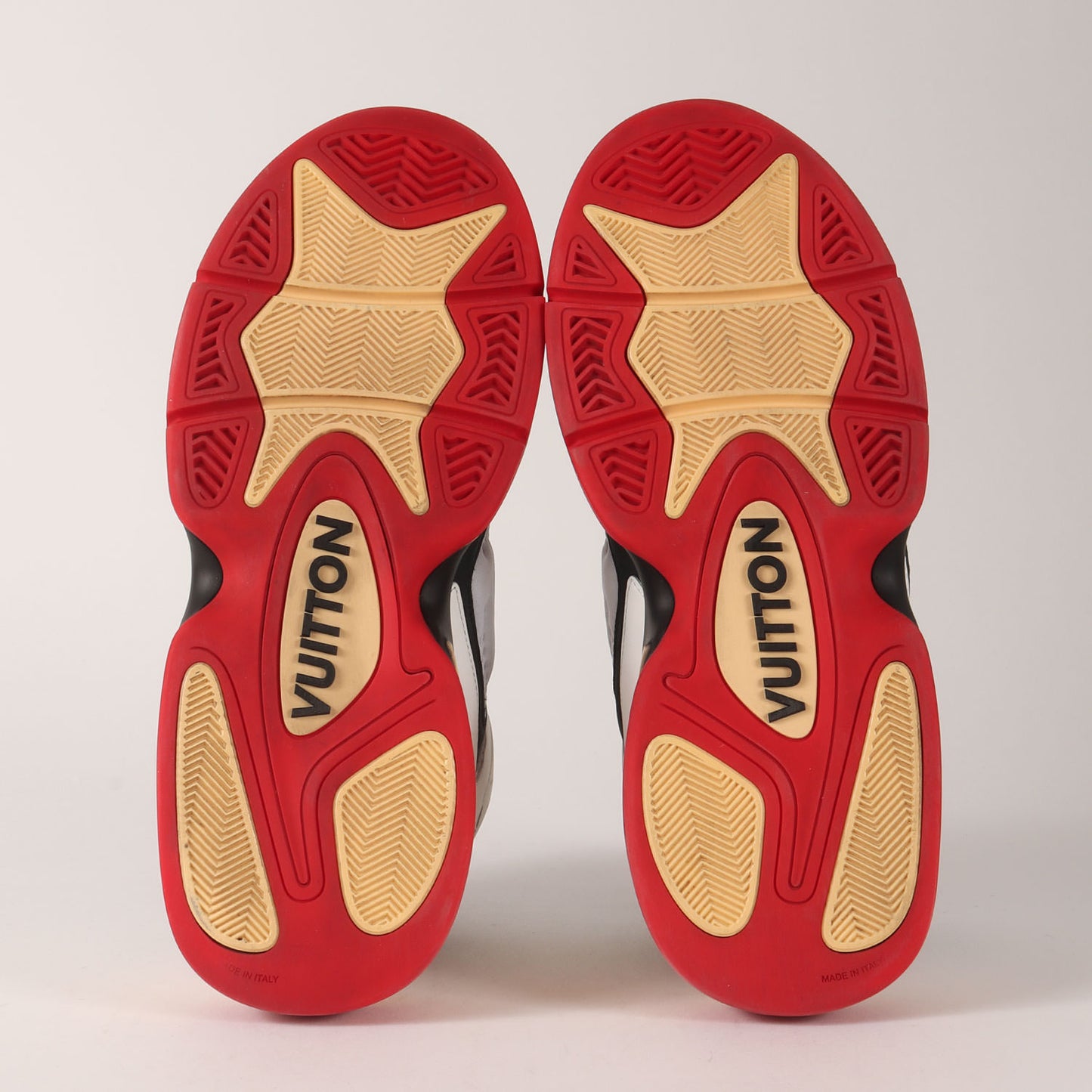 22AW LV トレイナー2 ベルクロ レザー スニーカー