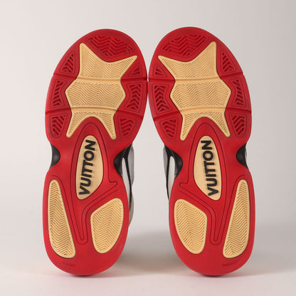 22AW LV トレイナー2 ベルクロ レザー スニーカー