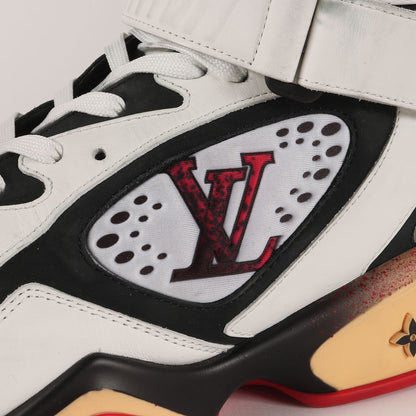 22AW LV トレイナー2 ベルクロ レザー スニーカー