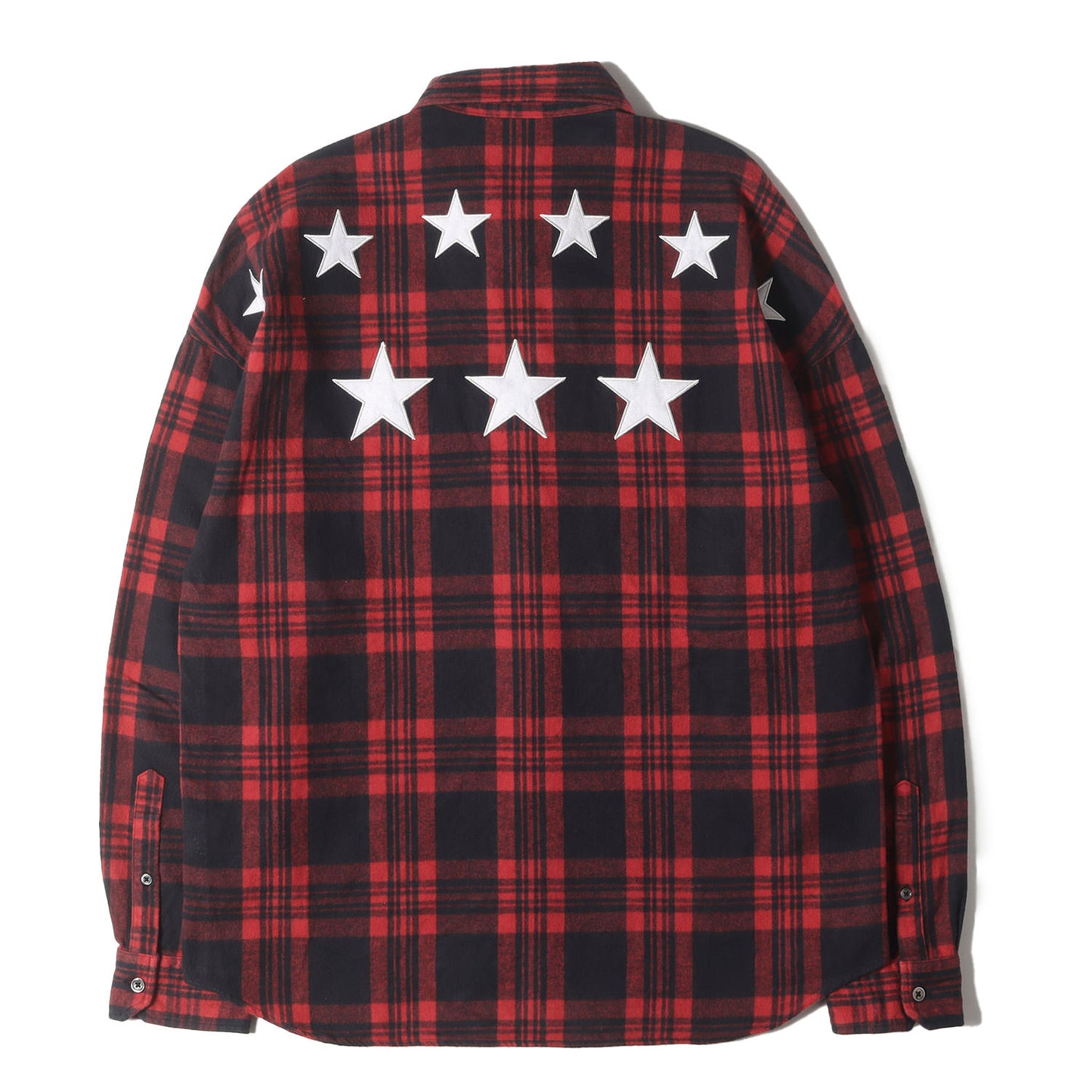 スターアップリケ チェック フランネルシャツ(ARCH STAR FLANNEL CHECK SHIRTS)