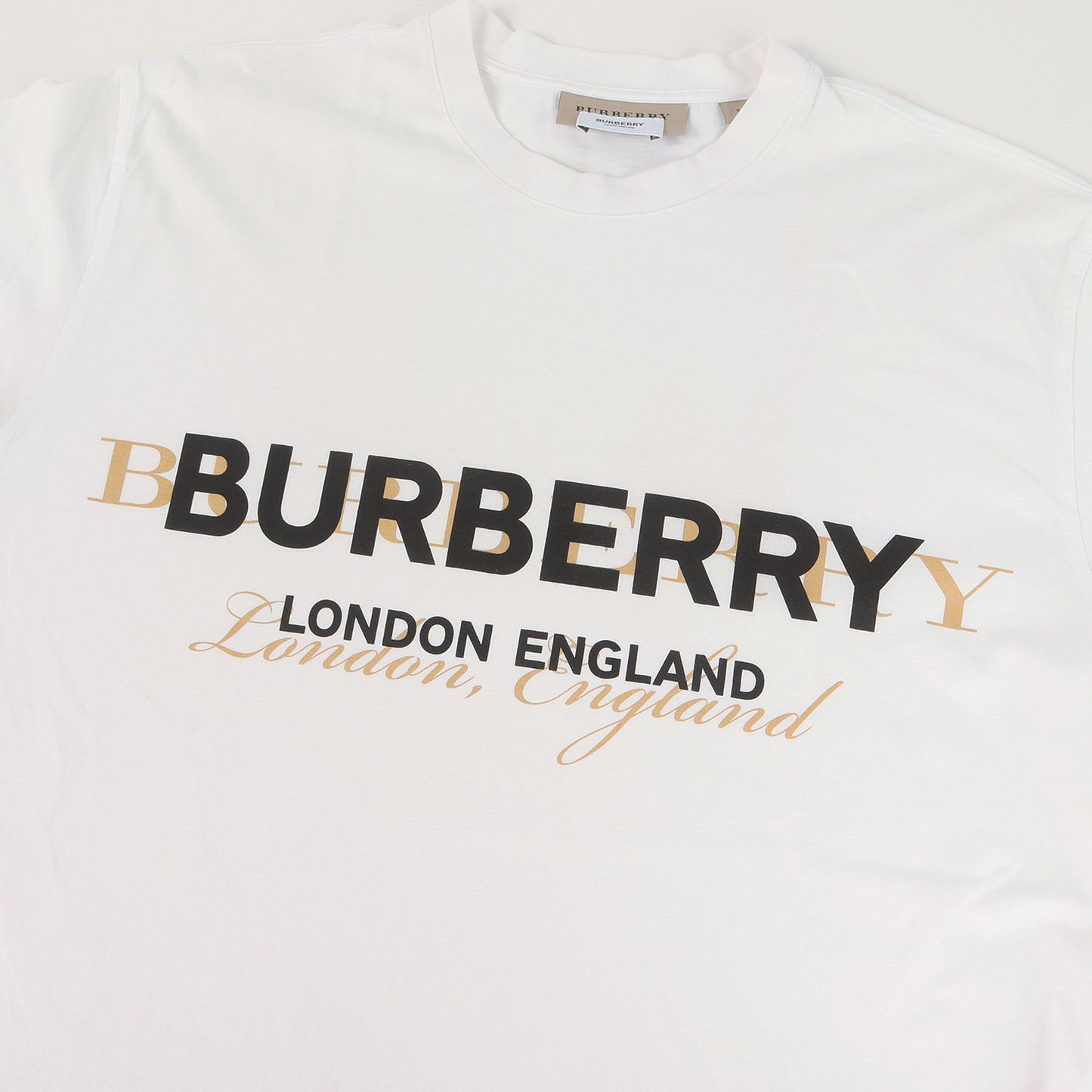 ダブルロゴ クルーネック Tシャツ