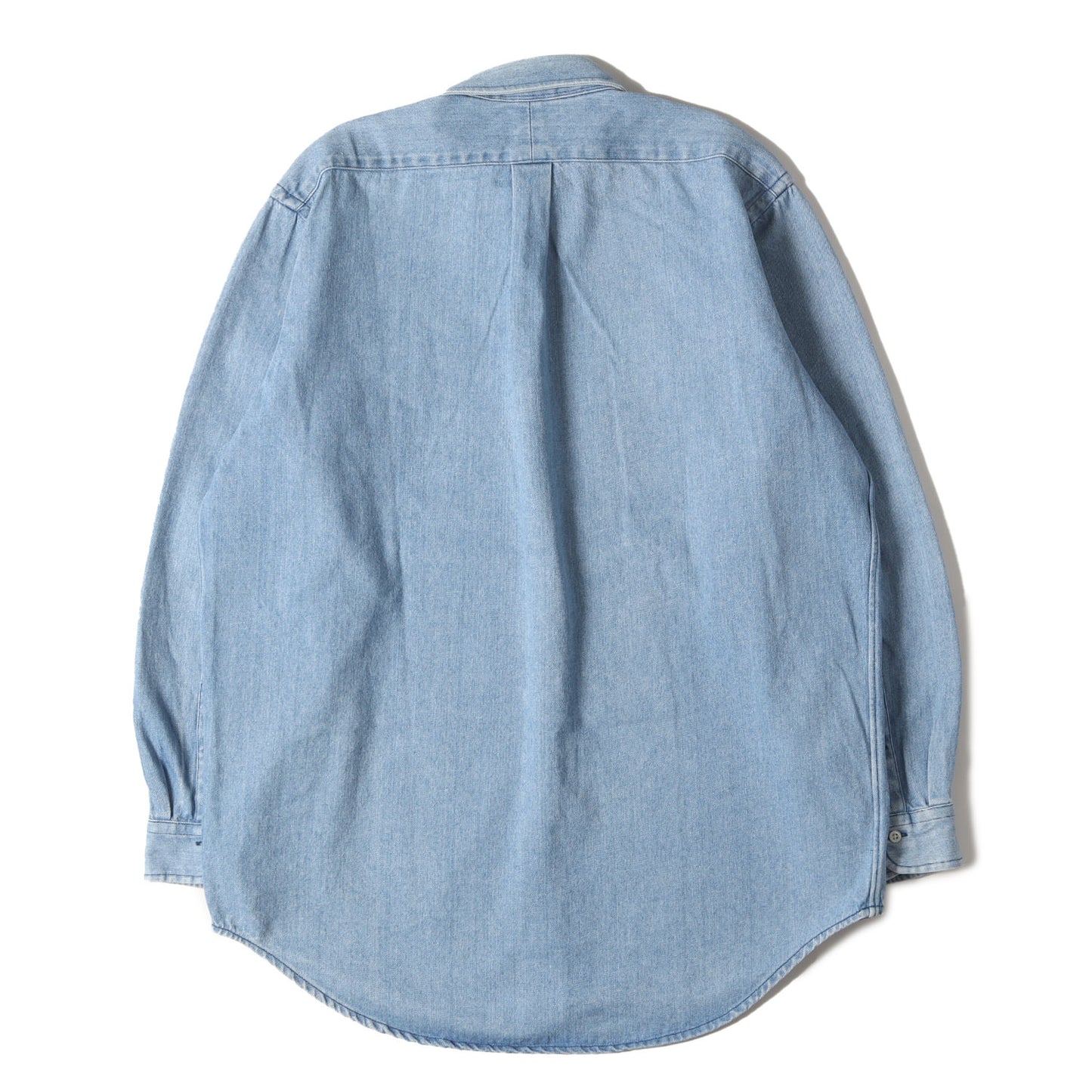 [希少 POLO COUNTRY] 90s 赤ポニー ボタンダウン デニムシャツ