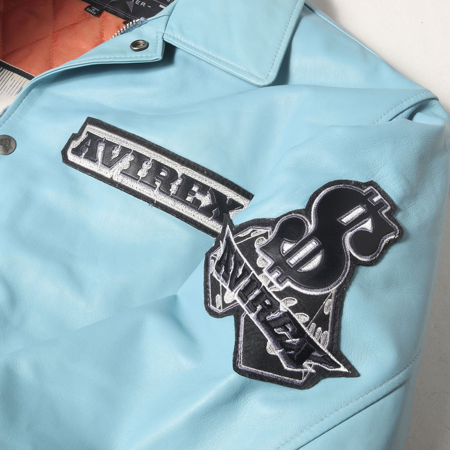 [希少 ハイローラー] 90s HI-ROLLERS オールレザー スタジャン