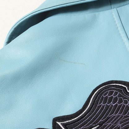 [希少 ハイローラー] 90s HI-ROLLERS オールレザー スタジャン