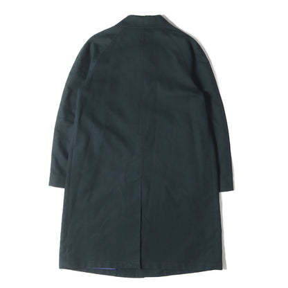 高密度コットン ステンカラーコート