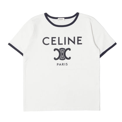 近年モデル トリオンフロゴ リンガー Tシャツ