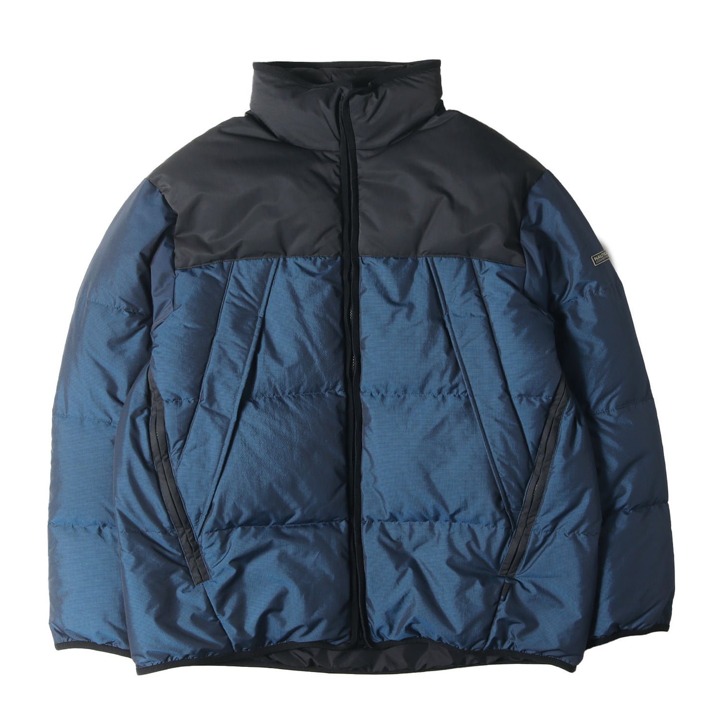 90s NAUTICA COMPETITION リップストップ フルジップ ダウンジャケット