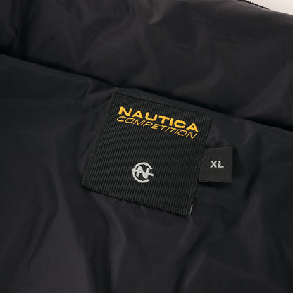 90s NAUTICA COMPETITION リップストップ フルジップ ダウンジャケット