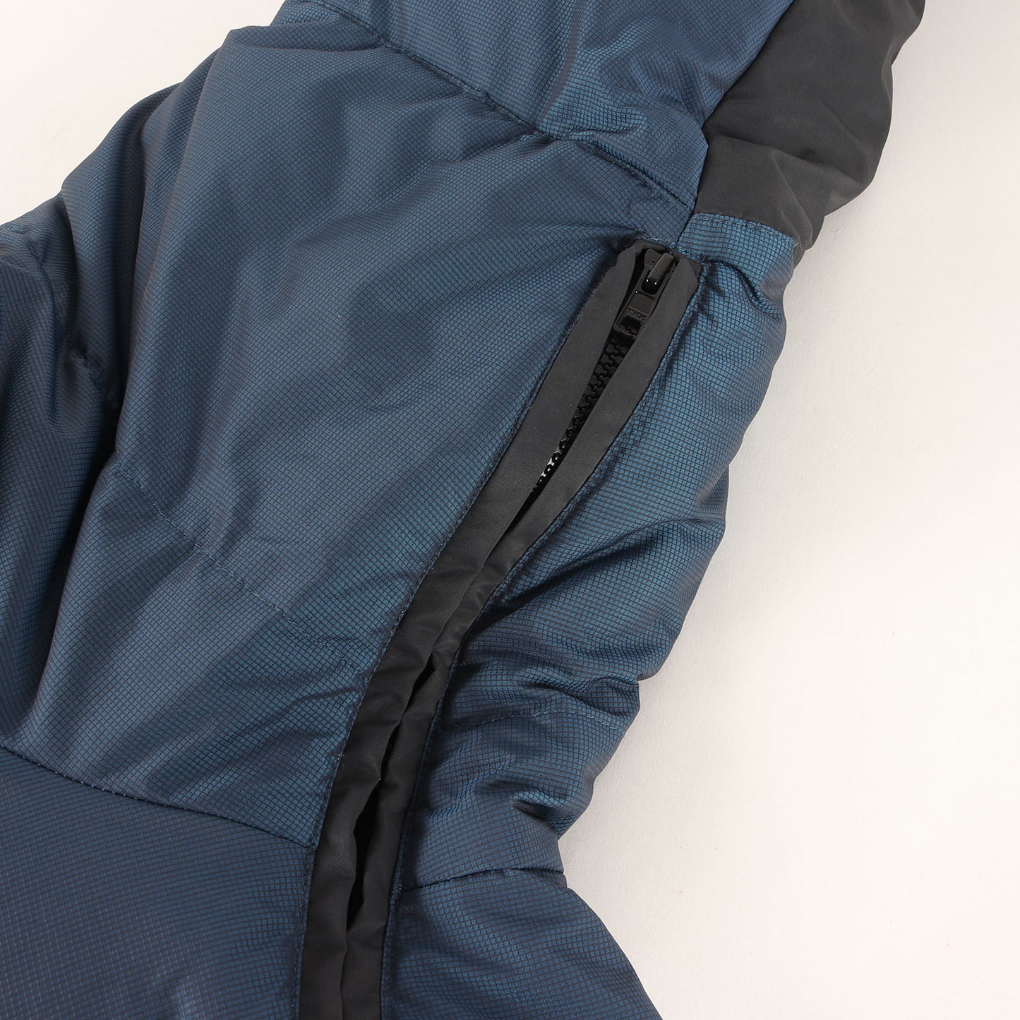90s NAUTICA COMPETITION リップストップ フルジップ ダウンジャケット