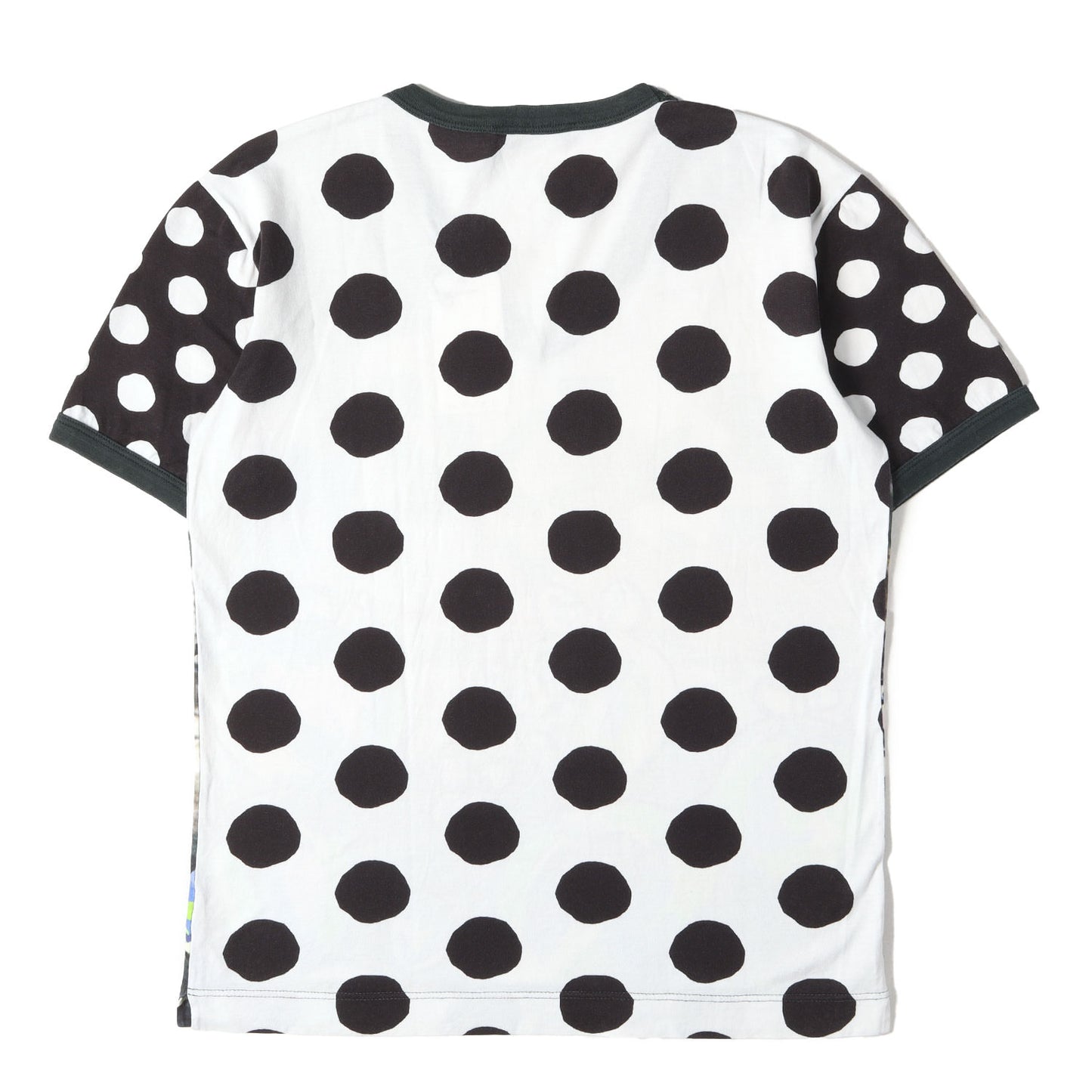 マルチ 総柄デザイン Vネック Tシャツ
