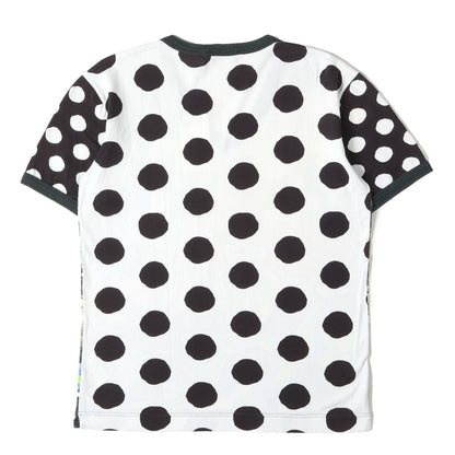 マルチ 総柄デザイン Vネック Tシャツ