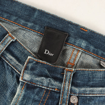 06AW エディ期 These Grey Days期 ダストウォッシュ加工 スリム デニムパンツ