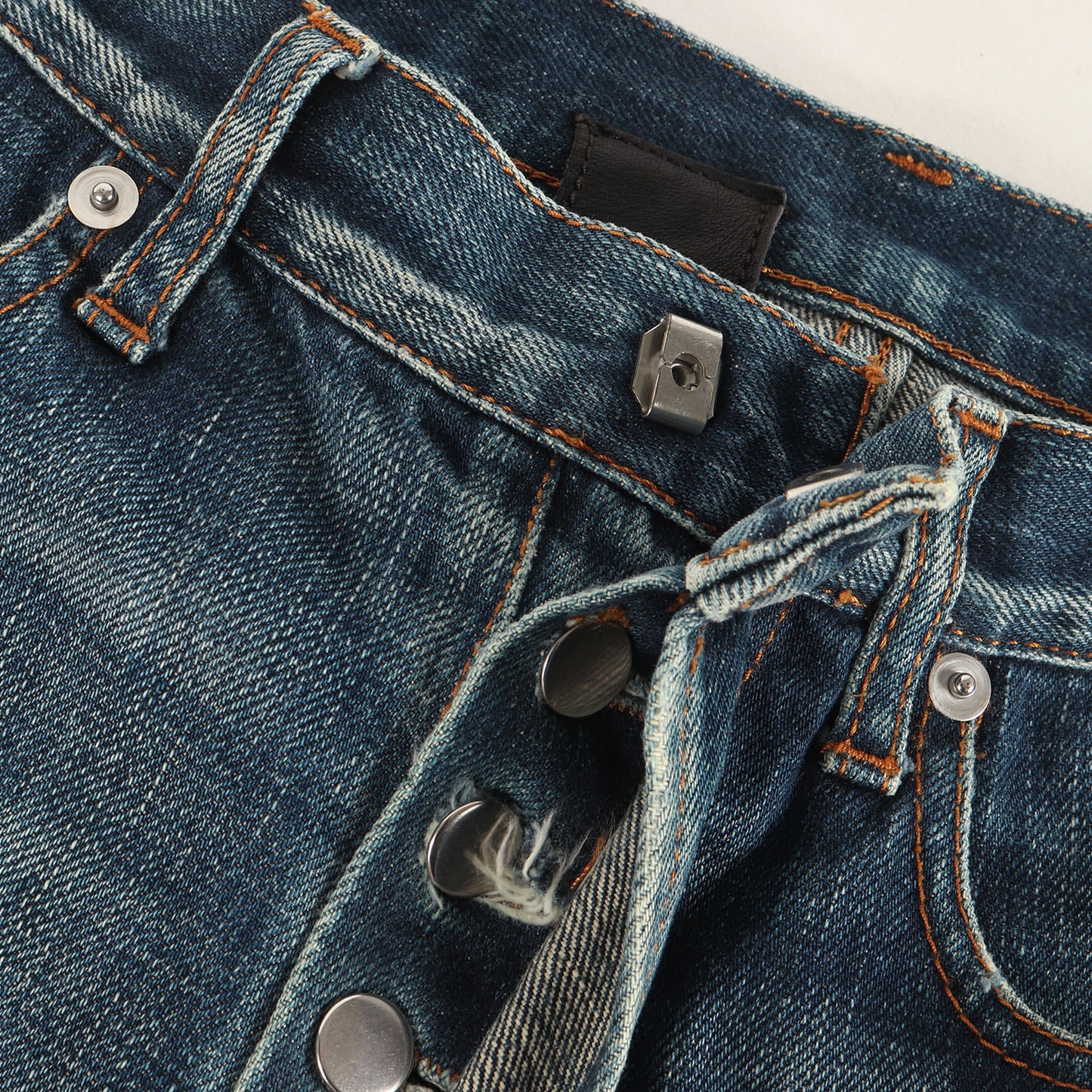 06AW エディ期 These Grey Days期 ダストウォッシュ加工 スリム デニムパンツ