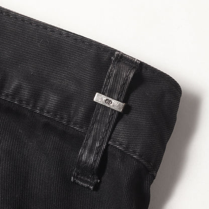 クリス ヴァン アッシュ期 08AW ワックスコーティング ストレッチ スキニーパンツ