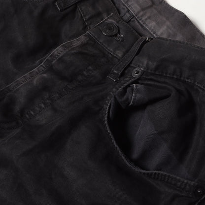 クリス ヴァン アッシュ期 08AW ワックスコーティング ストレッチ スキニーパンツ