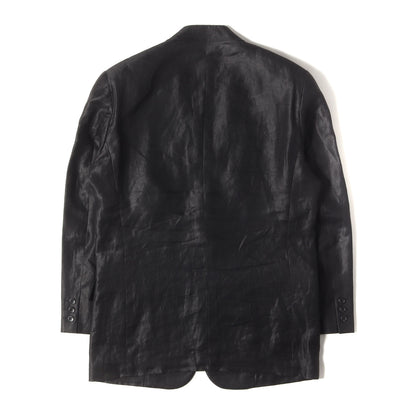 90s Christian Dior Monsieur リネン 2つボタン テーラードジャケット