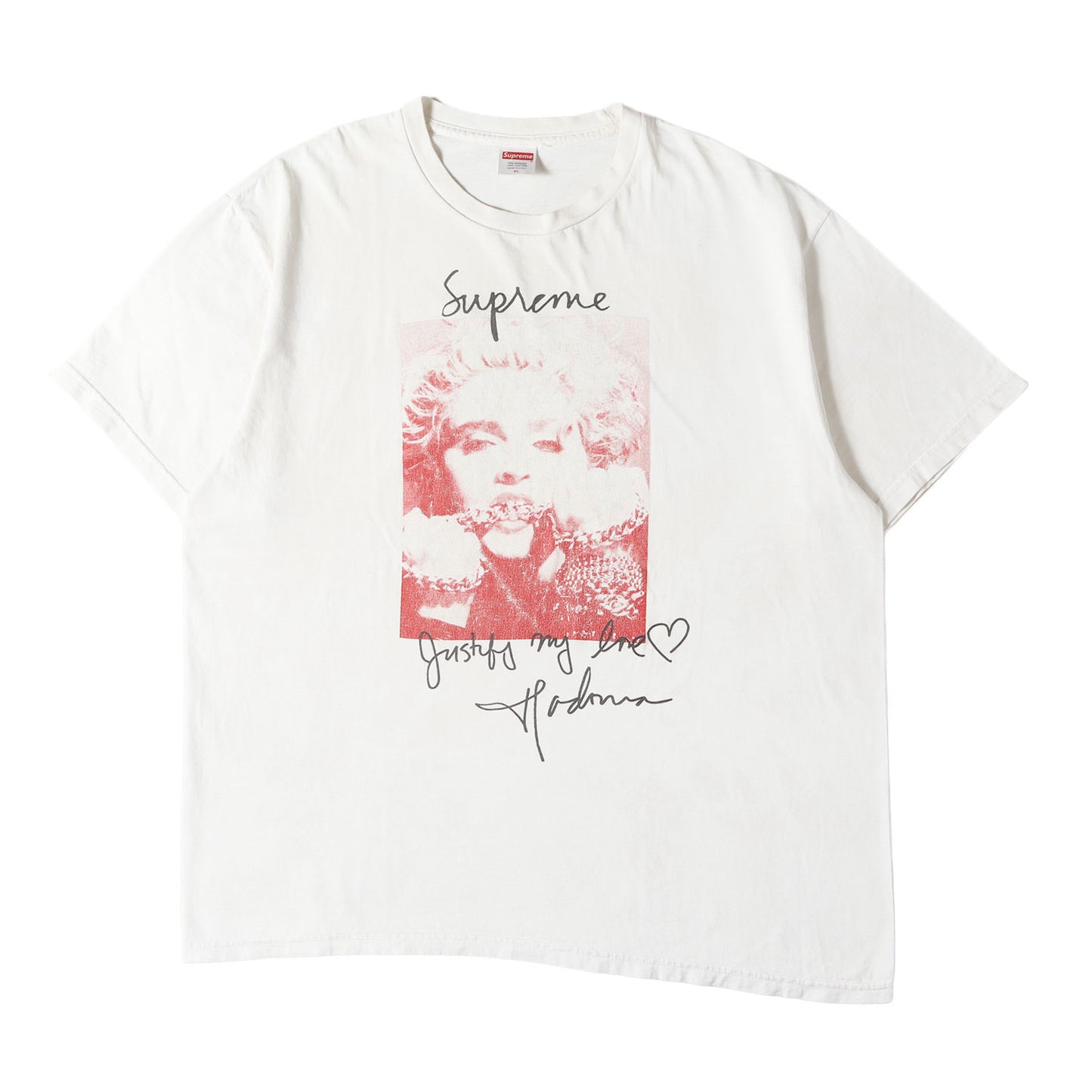 マドンナ フォト クルーネック Tシャツ(Madonna Tee)