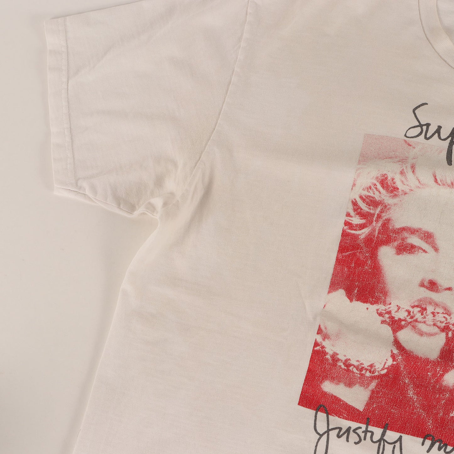 マドンナ フォト クルーネック Tシャツ(Madonna Tee)