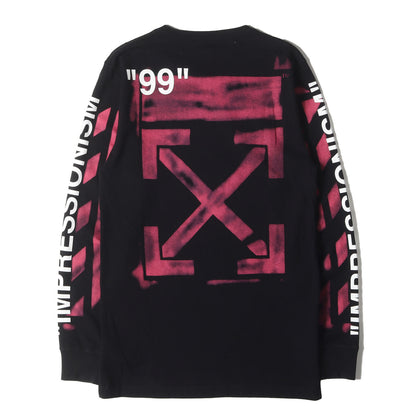 ステンシル アロー ロングスリーブ Tシャツ(DIAG STENCIL L/S TEE)