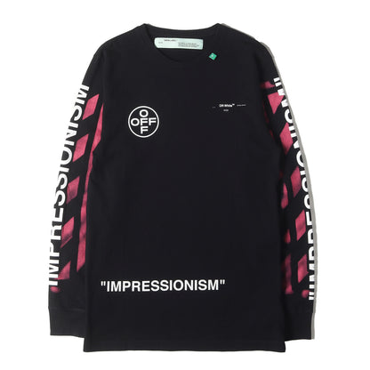ステンシル アロー ロングスリーブ Tシャツ(DIAG STENCIL L/S TEE)