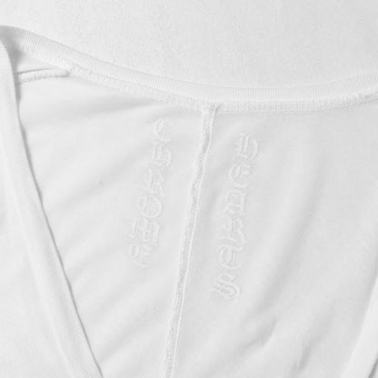 00s スタースタッド&クロススタッド&BSフレアスタッド ロジウムコーティング Vネック Tシャツ