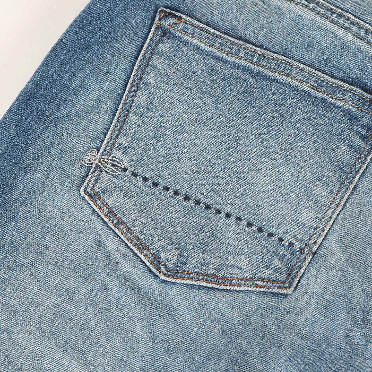 ヴィンテージ加工 ストレッチ スリム デニムパンツ(JOLIE HIGH RISE STRAIGHT )