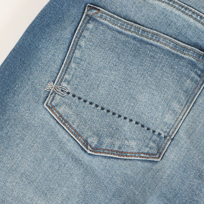 ヴィンテージ加工 ストレッチ スリム デニムパンツ(JOLIE HIGH RISE STRAIGHT )