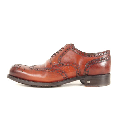 ウイングチップ レザー 内羽根シューズ