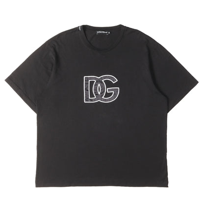 23SS DGロゴ サテンアップリケ クルーネック Tシャツ