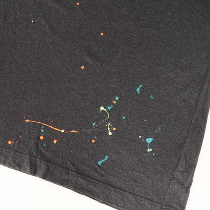 24SS ドリップペイントDGロゴ ポケット Tシャツ(Flocked Paint Splatter Melange Cotton jersey T-Shirt)