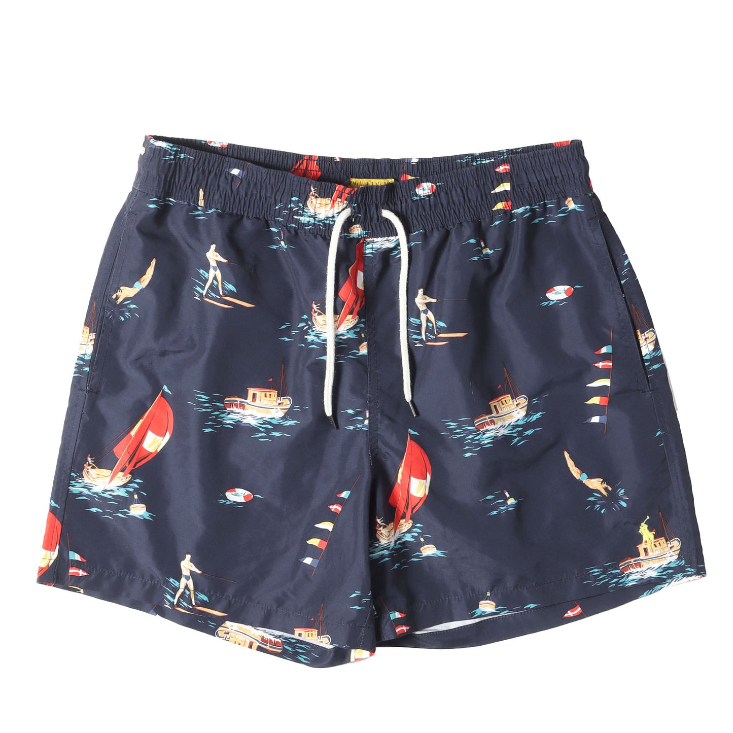 [現行モデル] ヨット柄 ナイロン ウォーター ショーツ