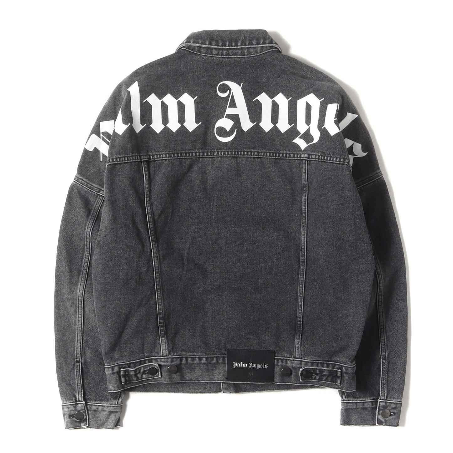 20SS ヴィンテージ加工 バックロゴ 3rdタイプ オーバー デニムジャケット(LOGO OVER DENIM JACKET)