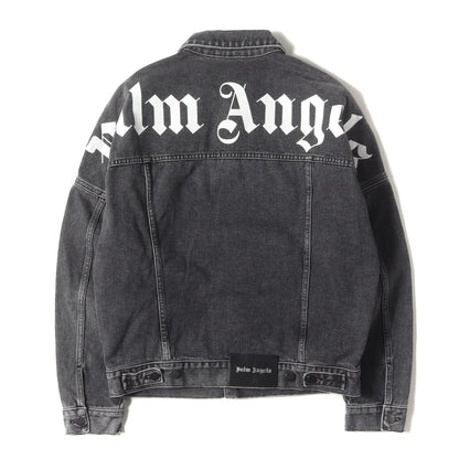 20SS ヴィンテージ加工 バックロゴ 3rdタイプ オーバー デニムジャケット(LOGO OVER DENIM JACKET)