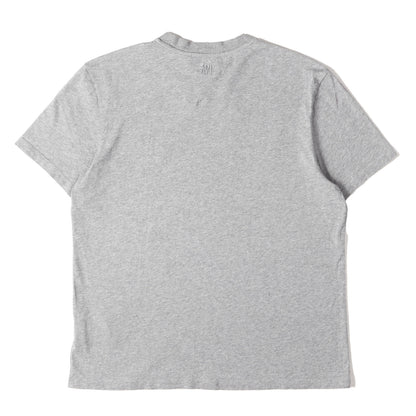 ハートロゴ刺繍 クルーネック Tシャツ