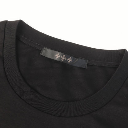 近年モデル ヌンキ ロゴ刺繍 シルケット加工 Tシャツ(NUNKI)