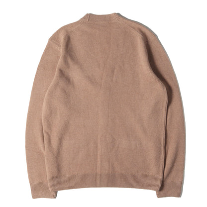 24AW キツネ ワッペン ウールニット カーディガン