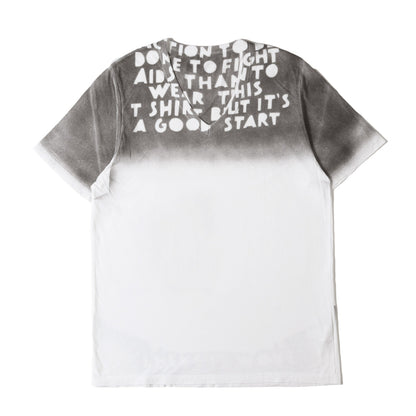エイズ スプレープリント Vネック Tシャツ