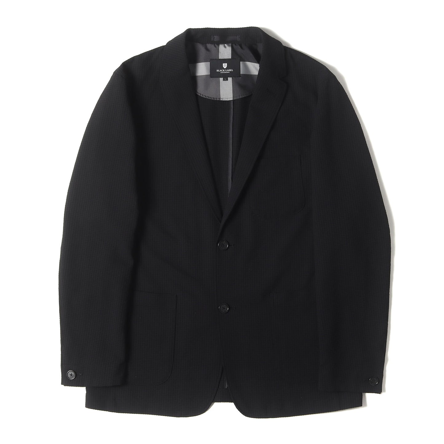 シアサッカー 2つボタン テーラードジャケット