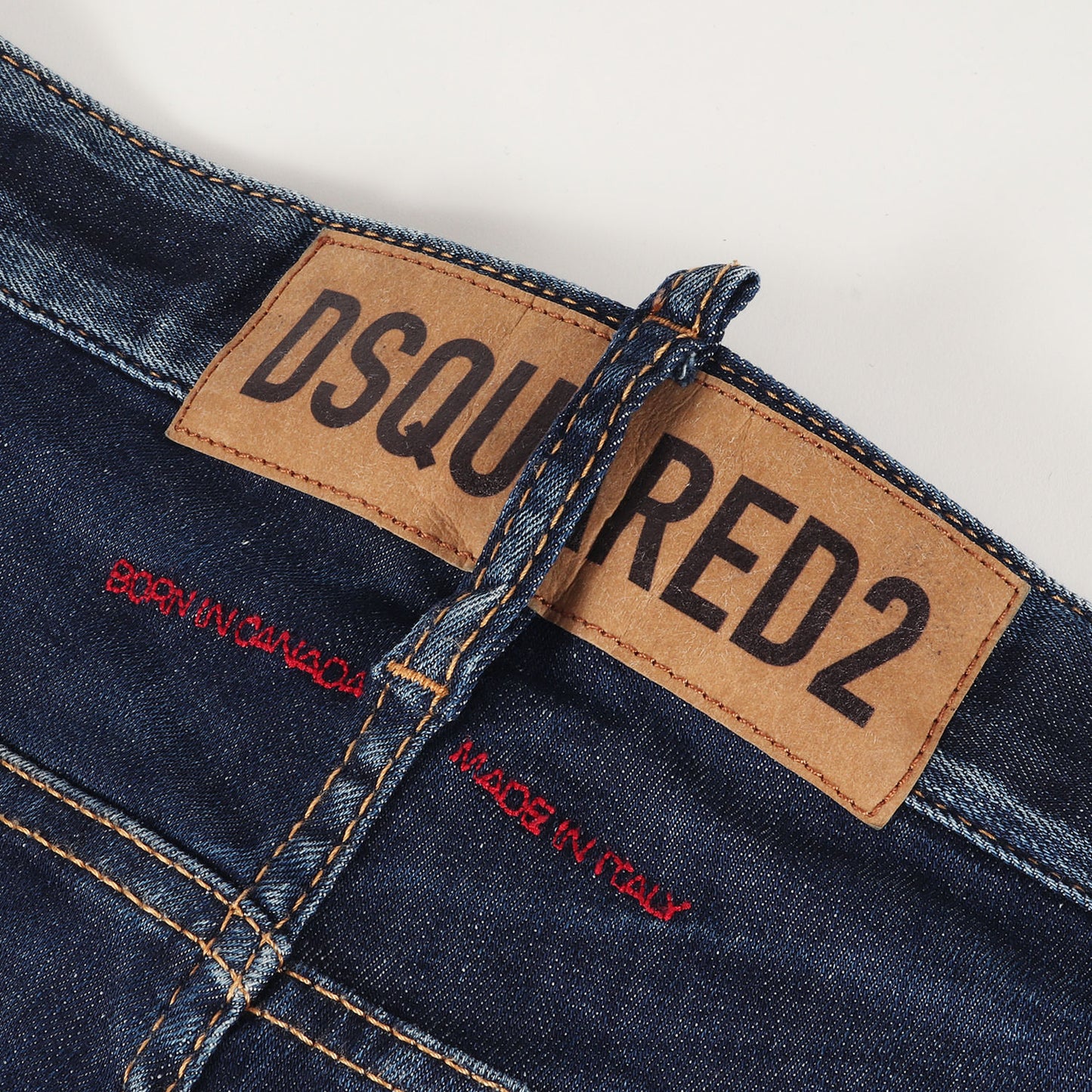 23AW ダメージリペア加工 ストレッチ テーパード デニムパンツ(Super Twinky Jean )
