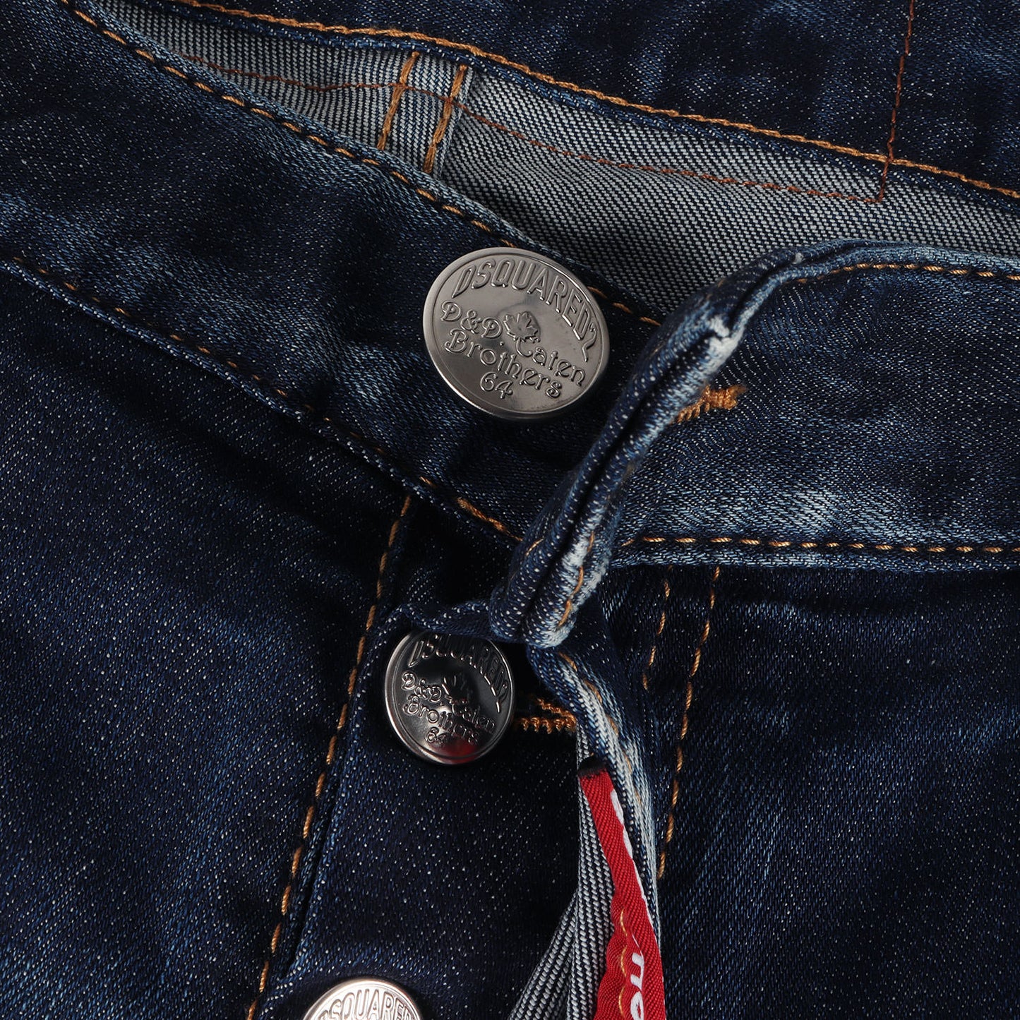 23AW ダメージリペア加工 ストレッチ テーパード デニムパンツ(Super Twinky Jean )