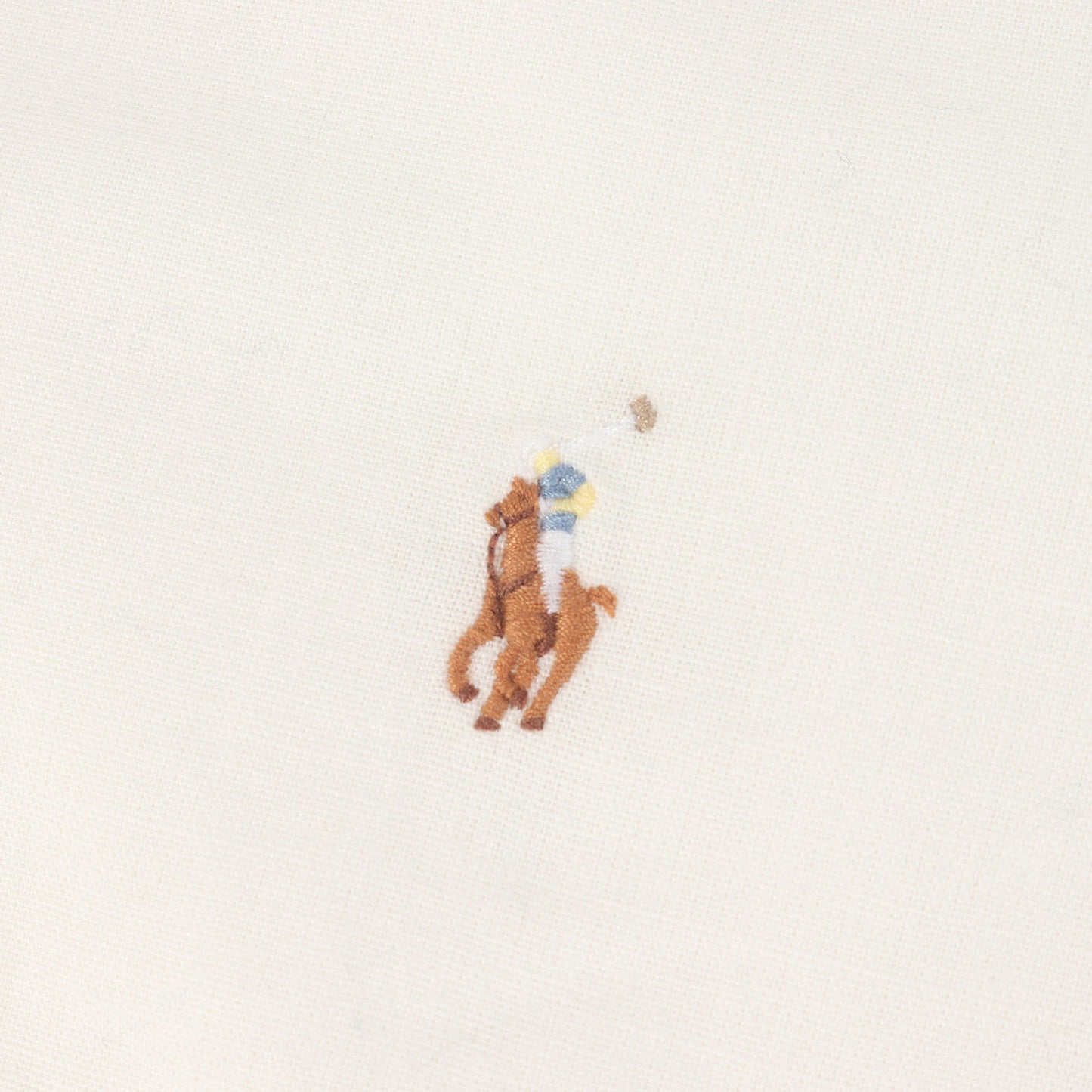 [現行モデル] ポニー刺繍 コットン BD 半袖 ボタンシャツ