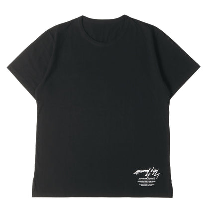 裾ロゴ クルーネック Tシャツ